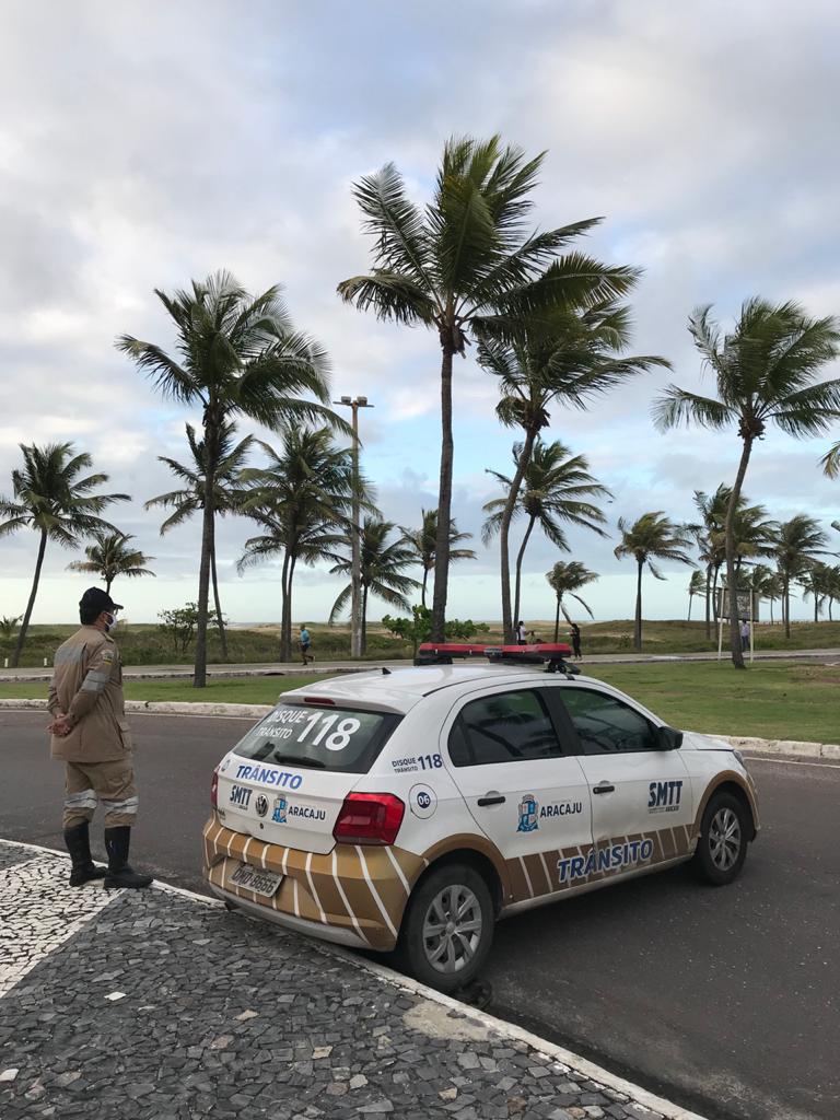 SMTT garante Área de Proteção à Prática do Ciclismo com bloqueios programados na Orla - SMTT Aracaju